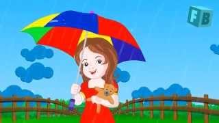 Rain Rain Go Away Come Again | Children Nursery Rhymes with Lyrics | Flickbox Kids Songs