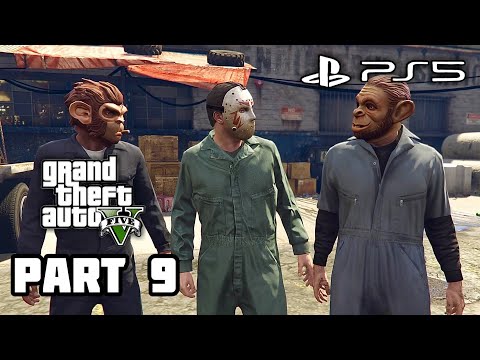 GTA 5 NEXT GEN VERSION Gameplay Walkthrough - Part 9 [PS5 60FPS]