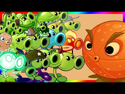 Plants vs Zombies 2 Epic Hack - RE-CITRON vs PEA Family