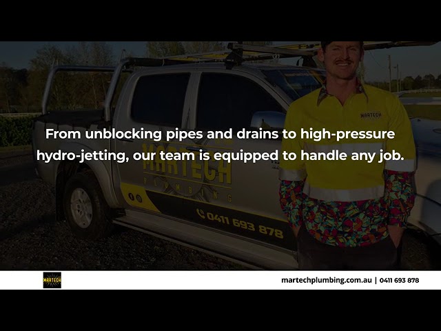 Martech Plumbing Pty Ltd - Kurrajong, NSW