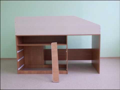 Инструкция по сборке детской кровати чердака Легенда 12