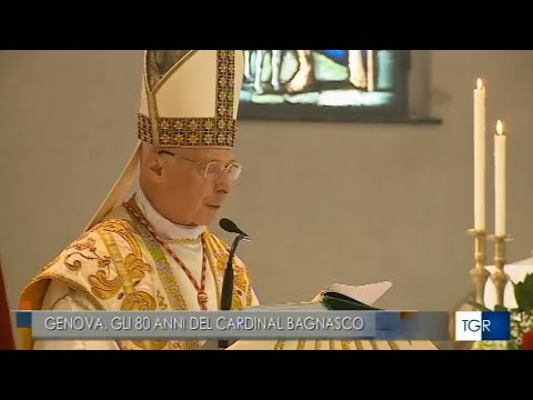 Servizio della TGR Liguria sulla Celebrazione in Seminario per gli 80 anni del Cardinale Bagnasco