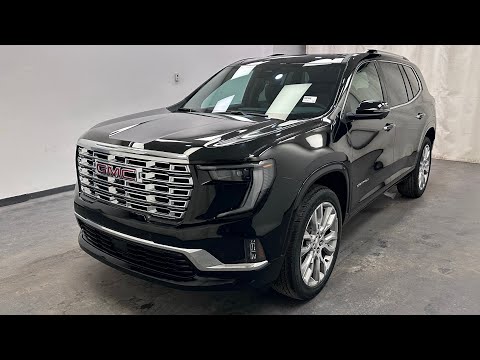2026 GMC Acadia AWD Denali in Black for sale at Davis GMC Buick Lethbridge in Lethbridge, AB
