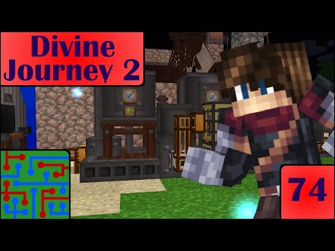 Massive Machines! | Minecraft: Divine Journey 2 | Episode 74