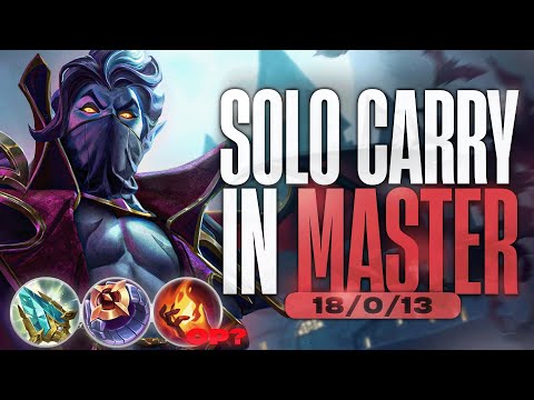 BEAT ANY AD AS KASSADIN & SOLO CARRY | STEP-BY-STEP GUIDE