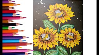 NightFall By Maria Trolle : Sunflowers