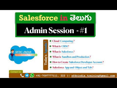Salesforce Admin Session - 1