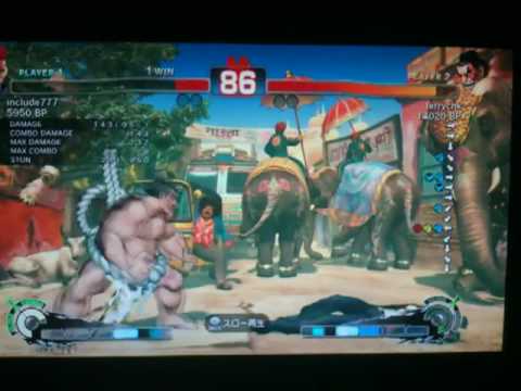 ssf4 include777(viper) vs terrychk (honda)