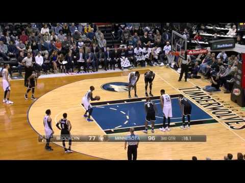 Shabazz Muhammad vs Brooklyn Nets 05.03.2016 (15Pts)