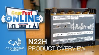 Video thumbnail for Sweetwater Gearfest 2021 | Cranborne Audio | N22H Product Overview | #gearfest2021 by Cranborne Audio