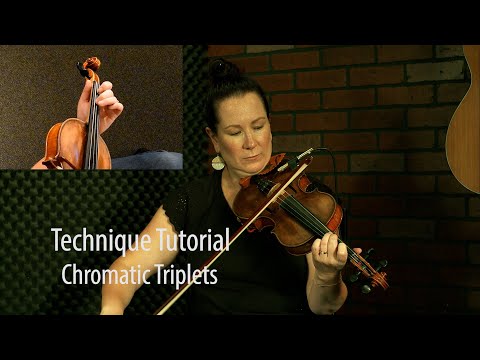 Chromatic Triplets - Fiddle Lesson by Megan Lynch Chowning