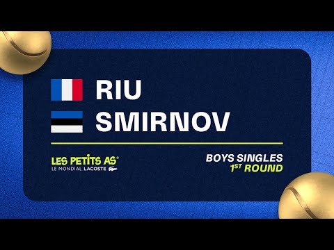 Les Petits As 2023 | Boys Singles 1R | Martin Riu vs Nikita Smirnov