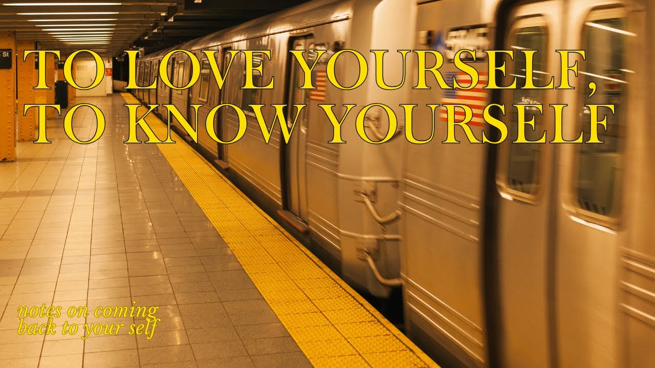 notes on coming back to YOUR self.