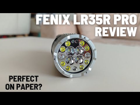 Fenix ​​LR35R Pro Testbericht | Multi-Emitter-Such- und Rettungstaschenlampe (Flutlicht, Weitwurf...