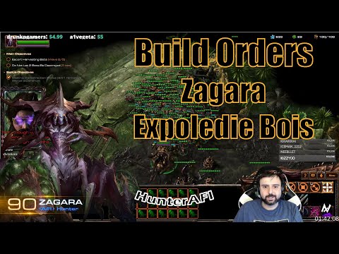 Best Build Orders Zagara [Win Every Mission]