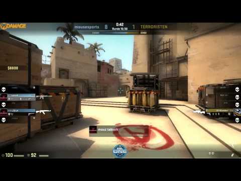 ESL One Cologne 2014 SW-Qualifier - Achtelfinale mousesports vs. nostyleg33kz (de_mirage)