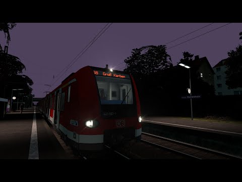 Lets Play | Train Simulator | S6 Frankfurt - Groß Karben