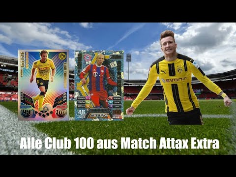 Alle Match Attax Extra Bundesliga CLUB 100🔥|(2011-2021)!⚡