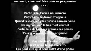Partir - Ben l&#39;Oncle Soul - Karaoké - Paroles