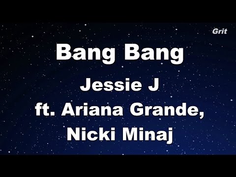 Bang Bang - Jessie J ft. Ariana Grande, Nicki Minaj  Karaoke【With Guide Melody】