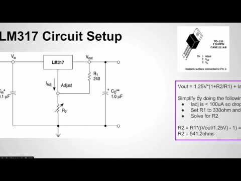 How to Configure the LM317 Voltage Regulator