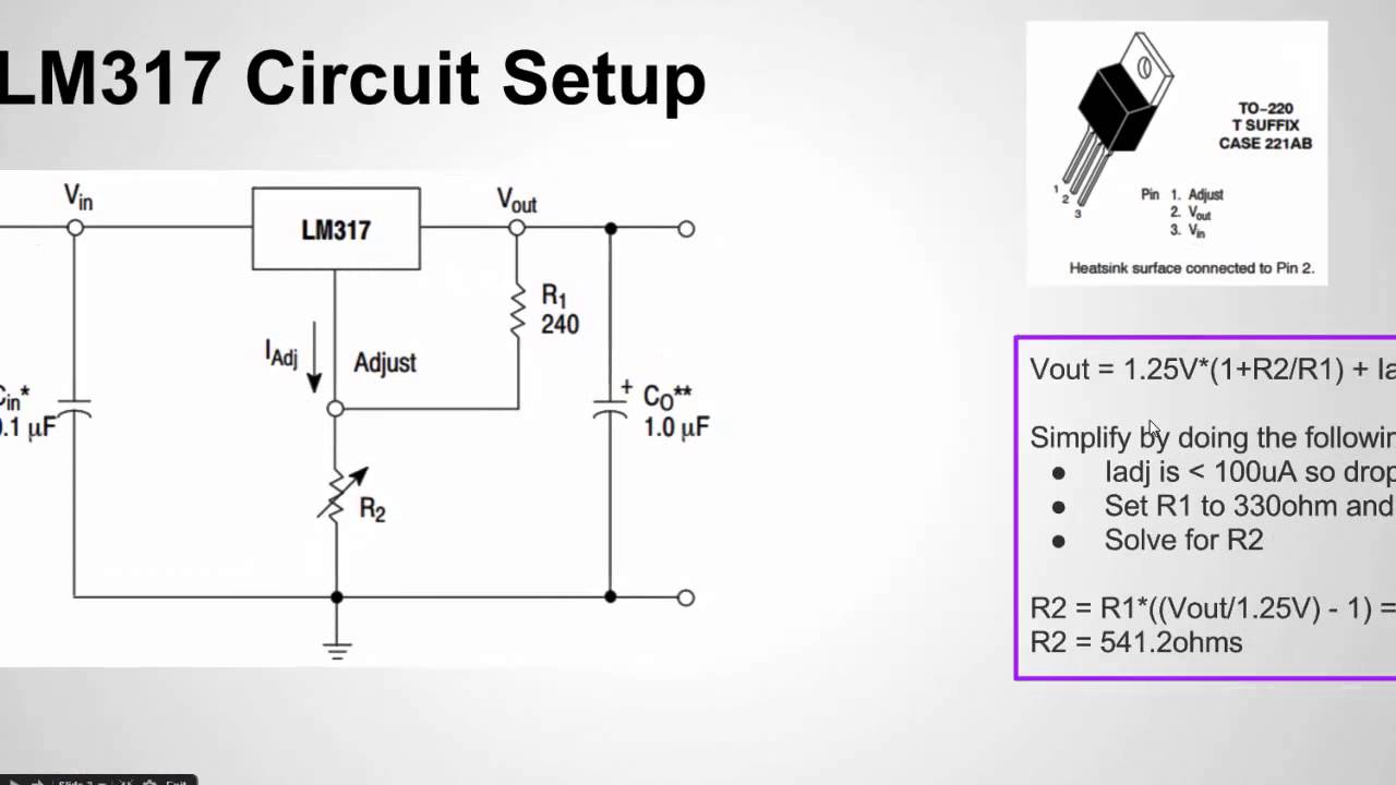 How to Configure the LM317 Voltage Regulator