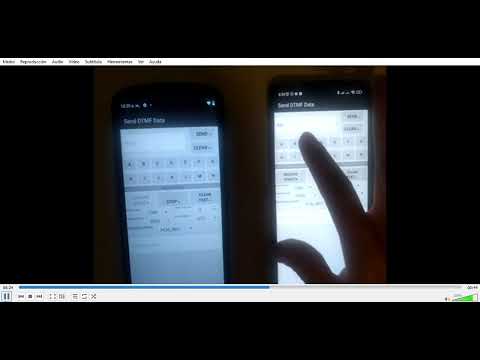 Send Data using DTMF system video thumbnail