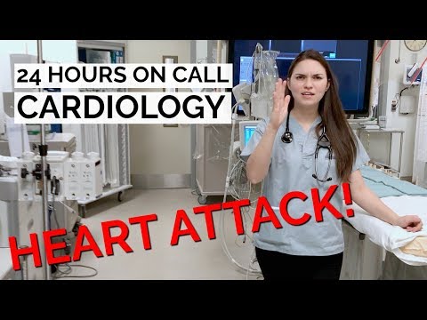 26 Hour Call Shift CARDIOLOGY: Day in the life of a DOCTOR Video