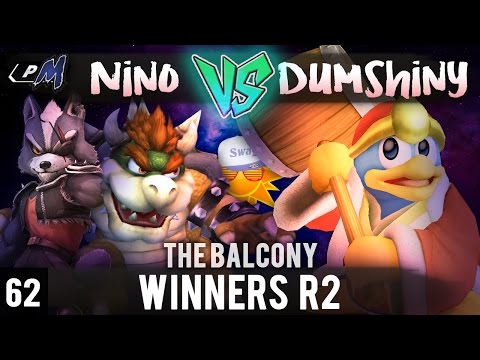 PM @ the Balcony 62 - Winners R1 ft. Dumshiny (Dedede) & Nino (Wolf, Bowser)
