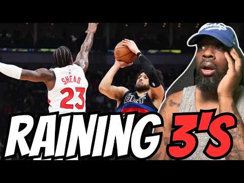 BEEF STU 7 GAMES! Pistons vs Raptors Game Highlights 2/11 (REACTION)