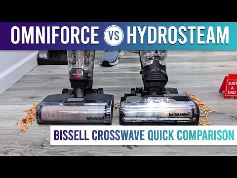 Bissell CrossWave Omniforce 3882 vs Crosswave HydroSteam 35151 Wet Dry Vacuum Quick COMPARISON