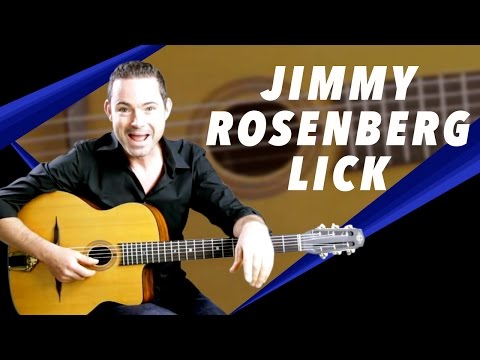 Classic Jimmy Rosenberg 2-5-1 Lick - Gypsy Jazz Guitar Secrets
