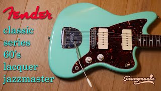 Video thumbnail for Know the tone | Fender Classic Series 60's Lacquer Jazzmaster by twangmania