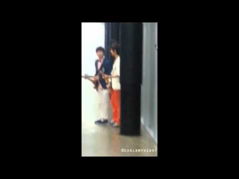 BOB4 backstage after MBC's Show Champion 120619