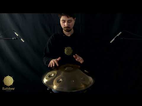 BATTILORO HANDPAN: A2 Celtic Minor 432 Hz - Noreia