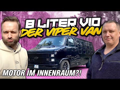 Der VIPER VAN - 8l Hubraum und 10 Zylinder im US Chevy G20 Van von Alex | Philipp Kaess |