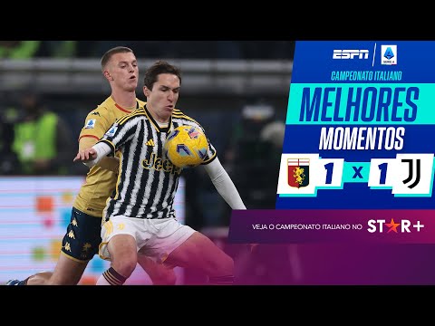 Gols e lances de Genoa x Juventus