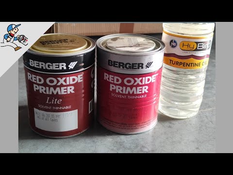 Berger Liquid Red Oxide Metal Primer, Roller,Brush, 20 Ltr