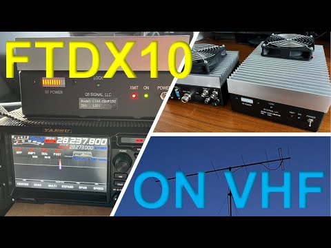 Yaesu FTDX10 on VHF & UHF