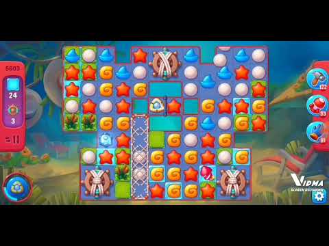 Fishdom. 5603 hard level no boosters and diamonds