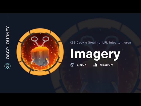 HackTheBox – Imagery Walkthrough | XSS Cookie Stealing, LFI, Command Injection, Cron