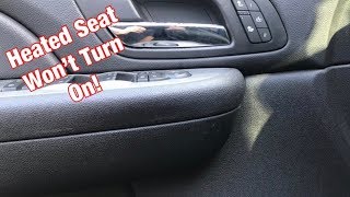 Heated Seat Switch Replacement 2007-2013 Chevrolet Avalanche, Suburban, Tahoe or Similar