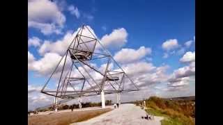 preview picture of video 'Tetraeder Bottrop Pyramide Emscherblick Haldenerlebnis Der Weg ist das Ziel'