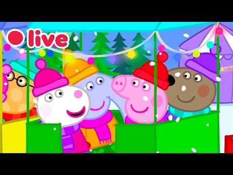 🔴 IN DIRETTA Peppa Pig 🎄 Episodi di Natale! ❄️ Divertimento d’Inverno | Peppa Pig Italiano
