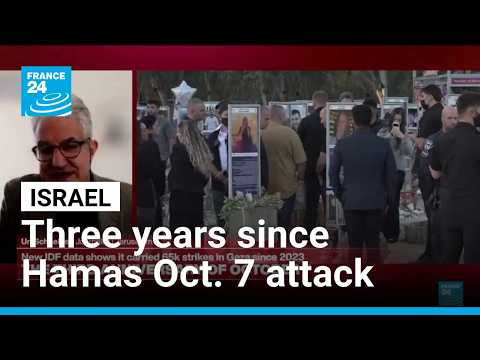 Israel marks three years since Hamas's October 7 attack
