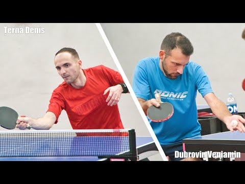 Țerna Denis - Dubrovin Veniamin Академия настольного тенниса Top Cup профессионалы 16 октября 2021