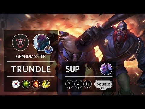 Trundle Support vs Taric - KR Grandmaster Patch 10.2
