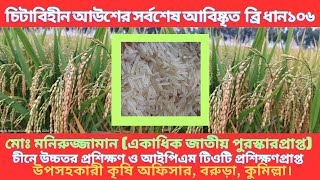 কোনটা করবেন আউশে?ব্রি ধান১০৬ নাকি ব্রি ধান৯৮ ফলনে কোন জাত সেরা?কিভাবে চাষ করবেনAus Rice BRRI Dhan106