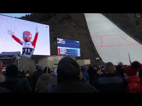 Stefan Kraft 253.5m Vikersund march 18th 2017 - new world record