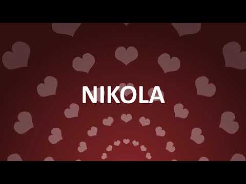 HAPPY BIRTHDAY NIKOLA